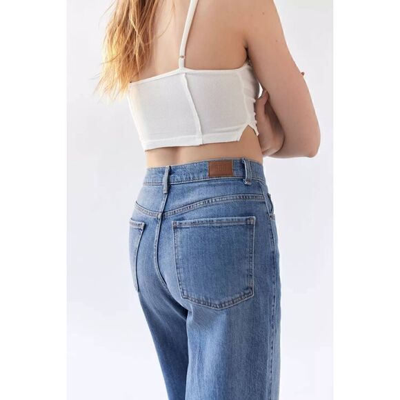 BDG The A-Wide Jean Women's Size 40 NWT High Waisted Plus Size Denim Medium Wash - Picture 4 of 5
